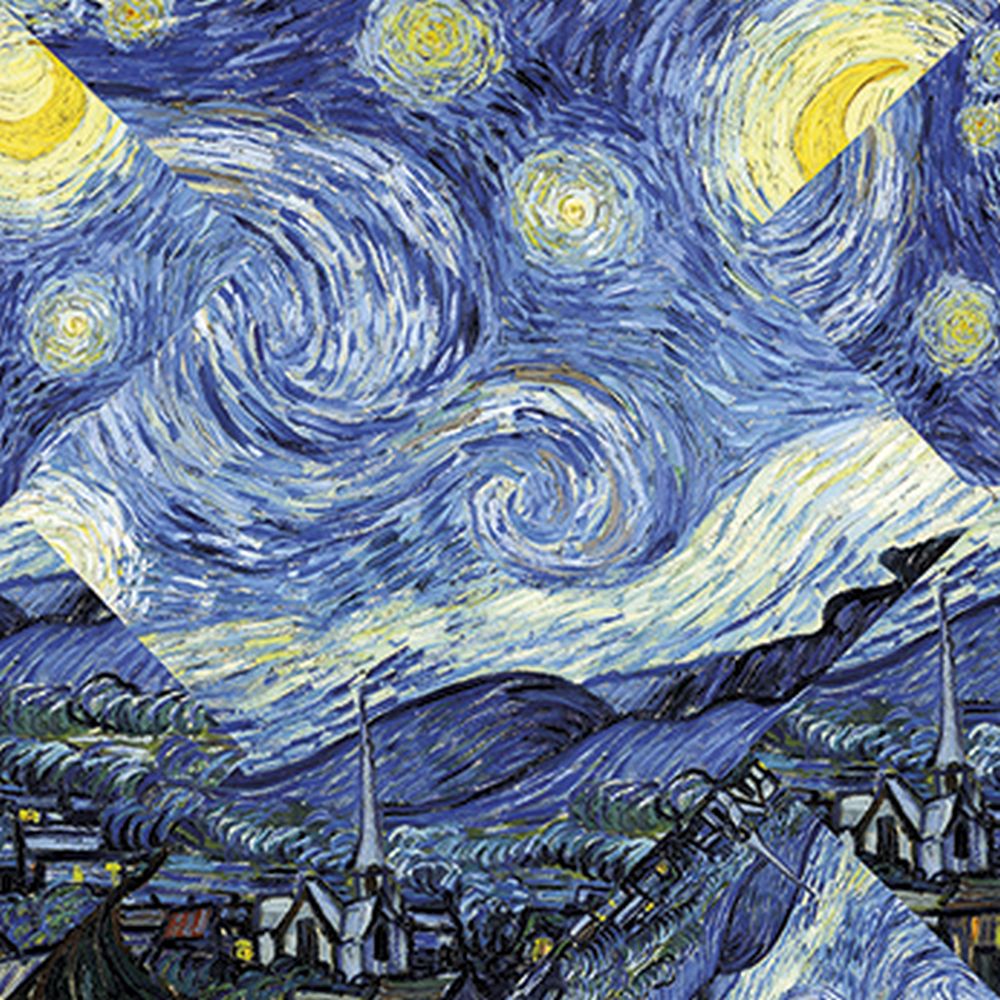 Art Origami, Van Gogh, Fjärilar, Svårighetsgrad: Easy - 9