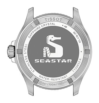T120.852.11.051.00 Tissot Seastar 1000 GMT 40 baksida