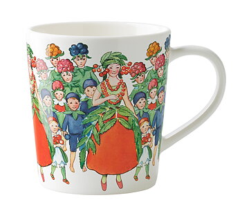 Elsa Beskow Mugg 40 cl - Augusti
