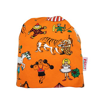 Pippi Longstocking Circus Pippi Beanie Orange 42/44
