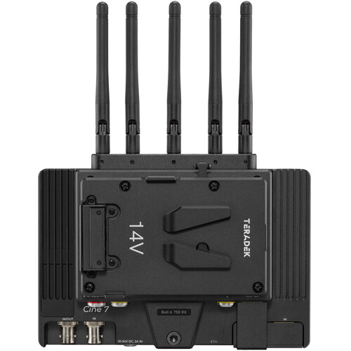 Teradek Bolt 6 RX 750 Monitor Module for Smart 7 Series (V-Mount) - 4