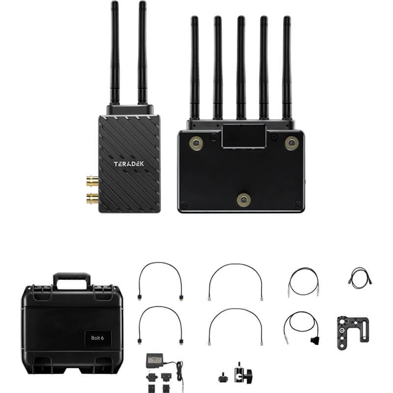 Teradek Bolt 6 LT 750 3G-SDI/HDMI Wireless RX/TX Deluxe Kit (Gold Mount) - 5