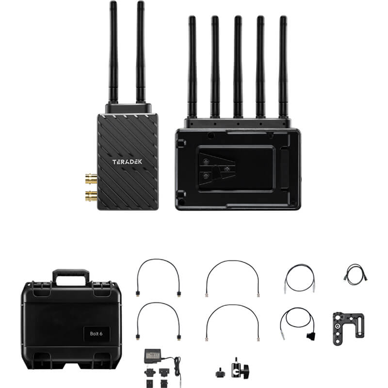 Teradek Bolt 6 LT 750 3G-SDI/HDMI Wireless RX/TX Deluxe Kit (V-Mount) - 8