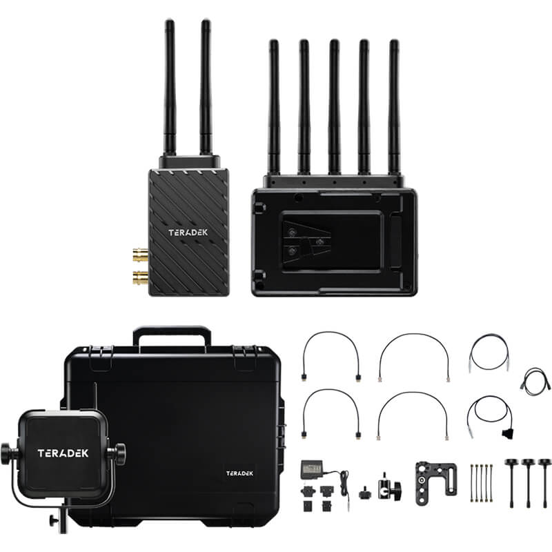Teradek Bolt 6 LT 1500 3G-SDI/HDMI Wireless RX/TX Deluxe Kit (V-Mount) – för filmskapare - 8