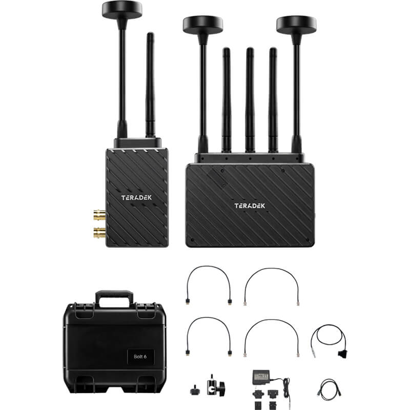 Teradek Bolt 6 LT MAX 3G-SDI/HDMI Wireless Transmitter and Receiver Kit - 5