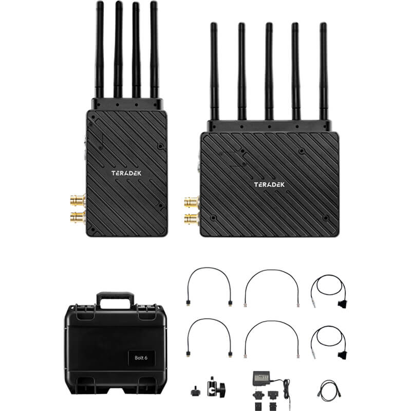 Teradek Bolt 6 XT 750 12G-SDI/HDMI Wireless Transmitter/Receiver Kit - 10