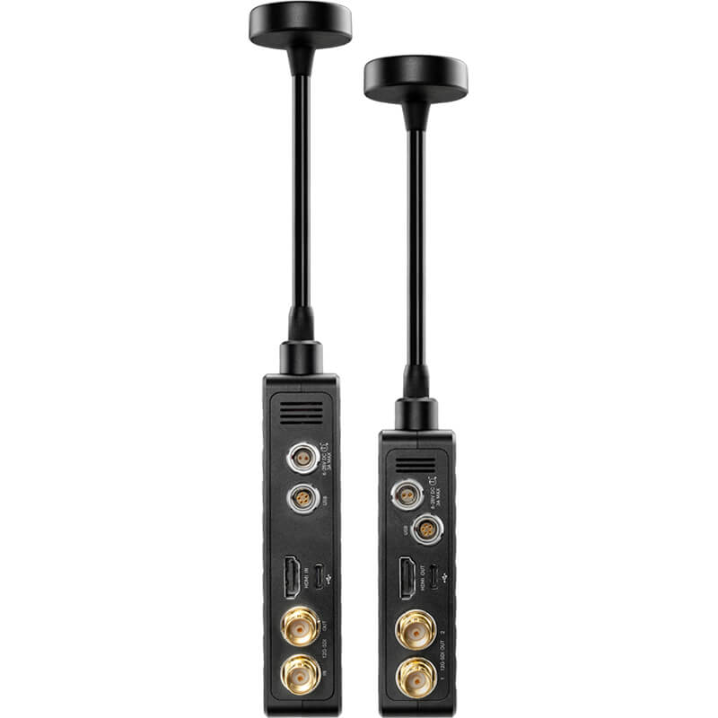 Teradek Bolt 6 XT MAX 12G-SDI/HDMI Wireless Transmitter/Receiver Kit (Gold Mount) - 6