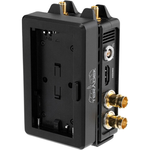 Teradek BOLT TX / RX BATT PLATE FOR CANON LP-E6 7.4V OR Sony L-SERIES - 8