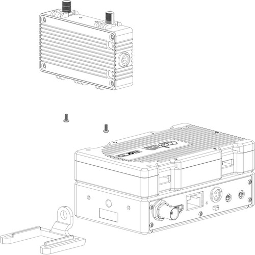 Teradek Node Mounting Bracket - Side Plate - Mount For Bond and Nodes - 8