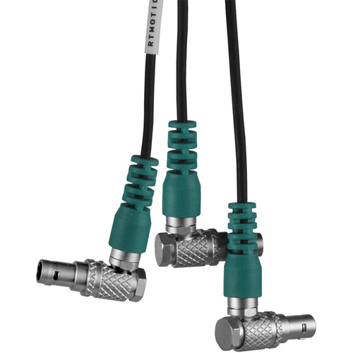 Teradek RT Latitude MDR Dual Motor Cable (37cm, RA to RA)