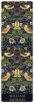 Bogmærke i pap, William Morris, Strawberry Thief