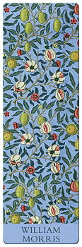 Bokmärke i papp, William Morris, Granatäpple