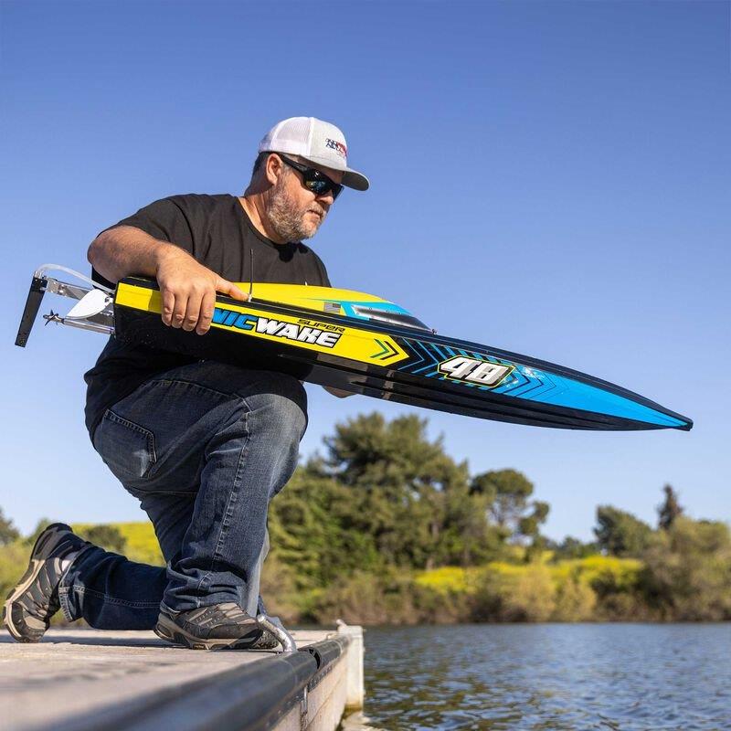 PROBOAT Super Sonicwake 48inch 8S Self-Righting Brushless Deep-V RTR - 9
