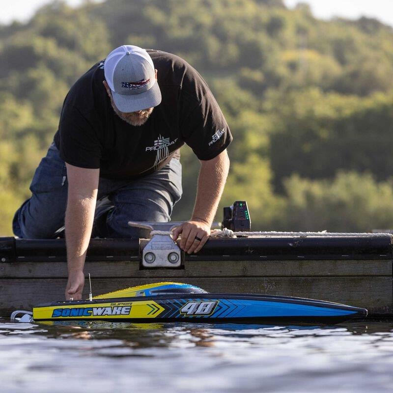 PROBOAT Super Sonicwake 48inch 8S Self-Righting Brushless Deep-V RTR - 5