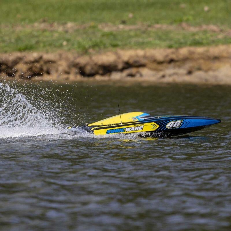 PROBOAT Super Sonicwake 48inch 8S Self-Righting Brushless Deep-V RTR - 17