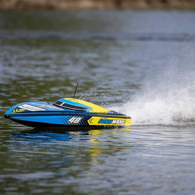 PROBOAT Super Sonicwake 48inch 8S Self-Righting Brushless Deep-V RTR - 12