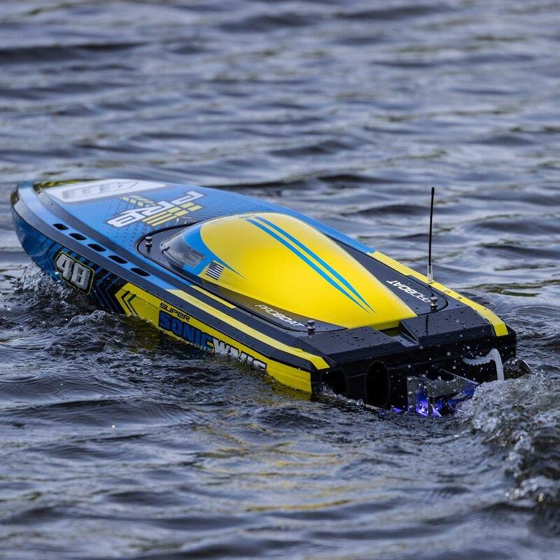 PROBOAT Super Sonicwake 48inch 8S Self-Righting Brushless Deep-V RTR - 19