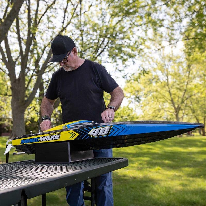 PROBOAT Super Sonicwake 48inch 8S Self-Righting Brushless Deep-V RTR - 6