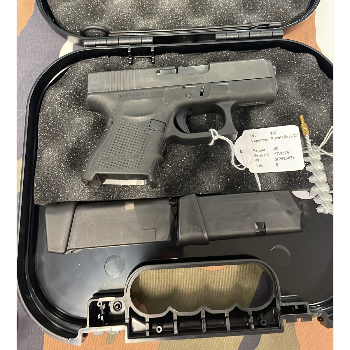 Pistol Glock 27 kal 40- VMB EJ MOMS