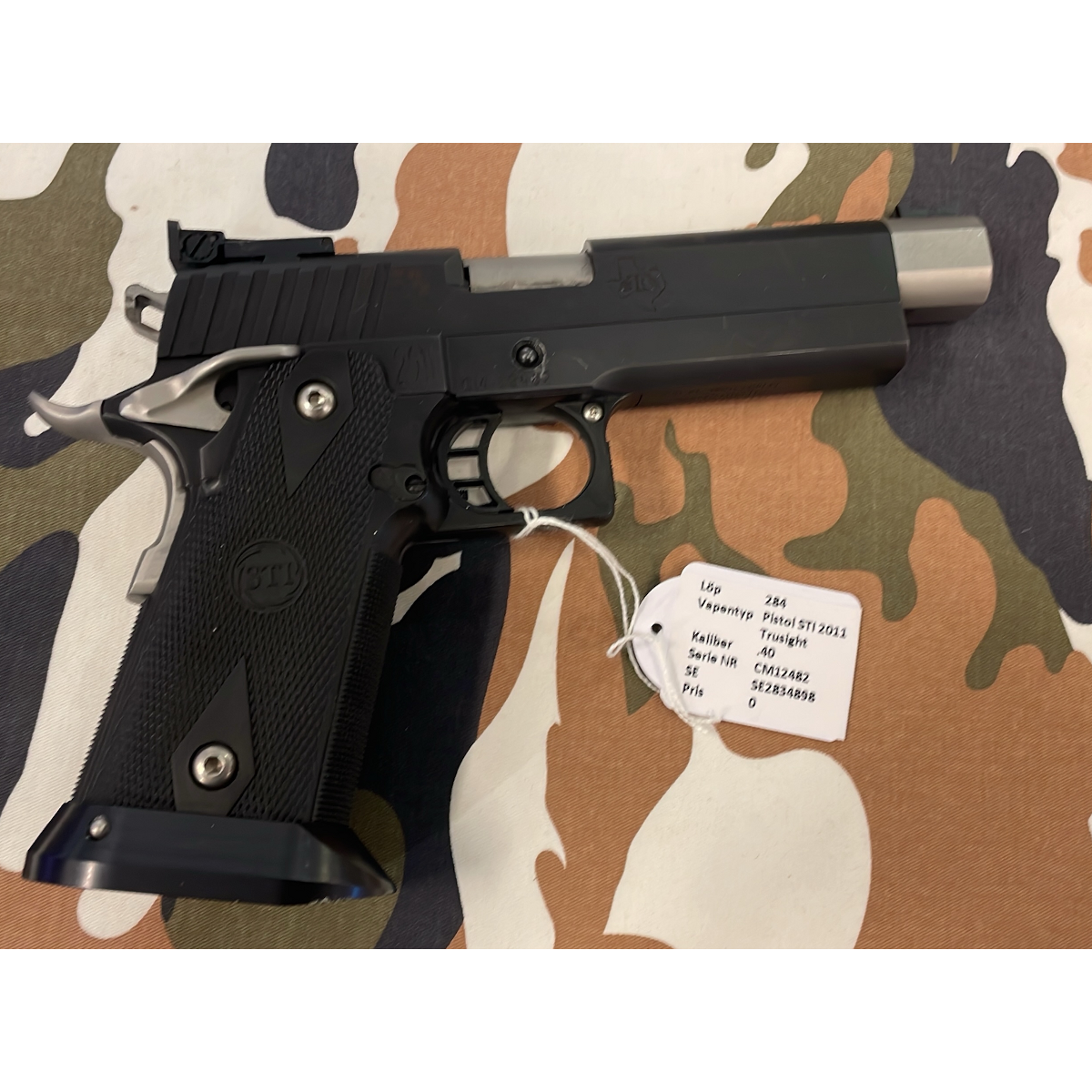 Pistol STI kal 40  - VMB EJ MOMS