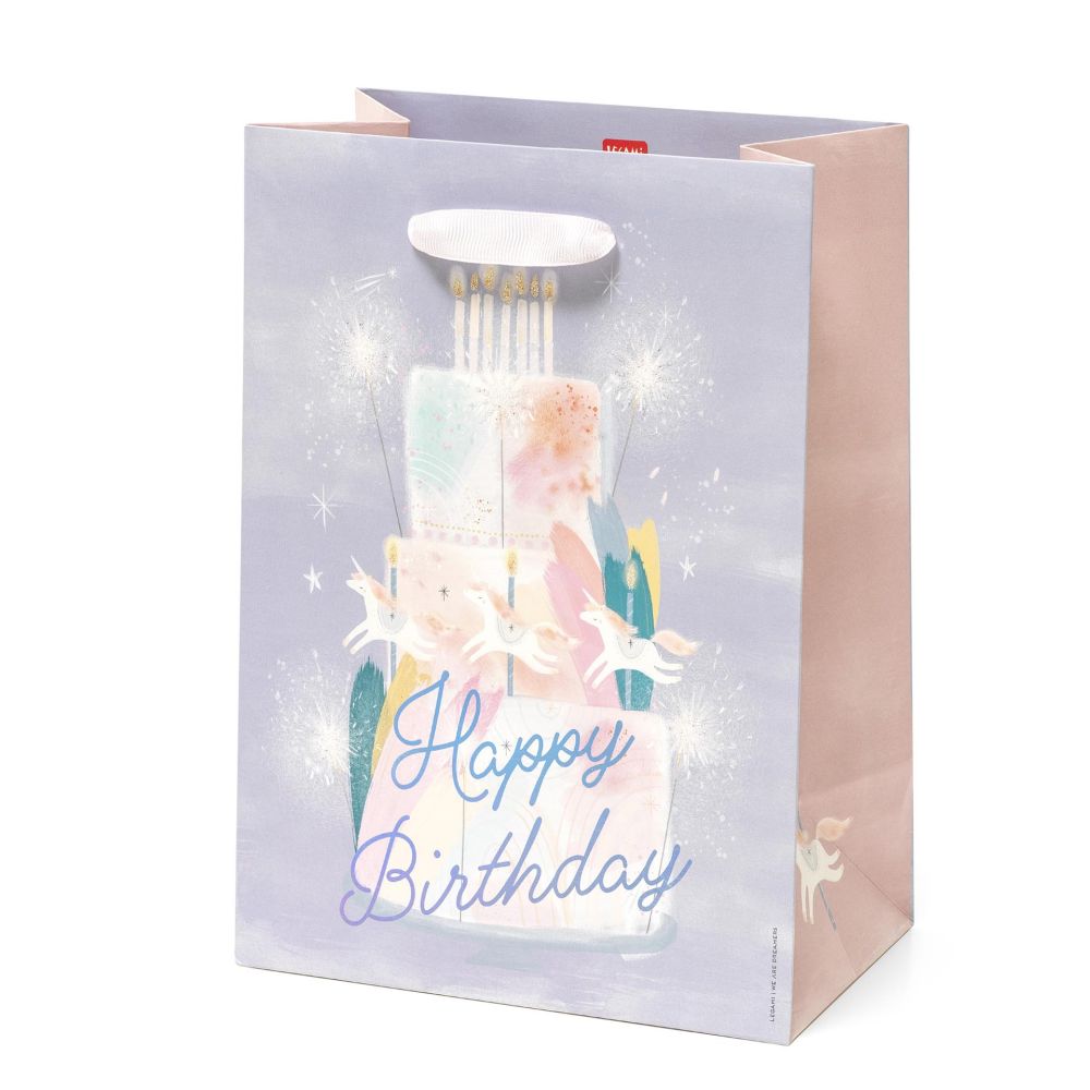 Presentpåse Medium, Unicorn (GB0585)