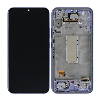 Samsung Galaxy A34 Skärm med LCD Display med Ram Violett - Original