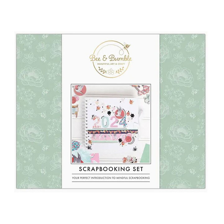 Bee & Bumble Gift Kit - Scrapbooking set White