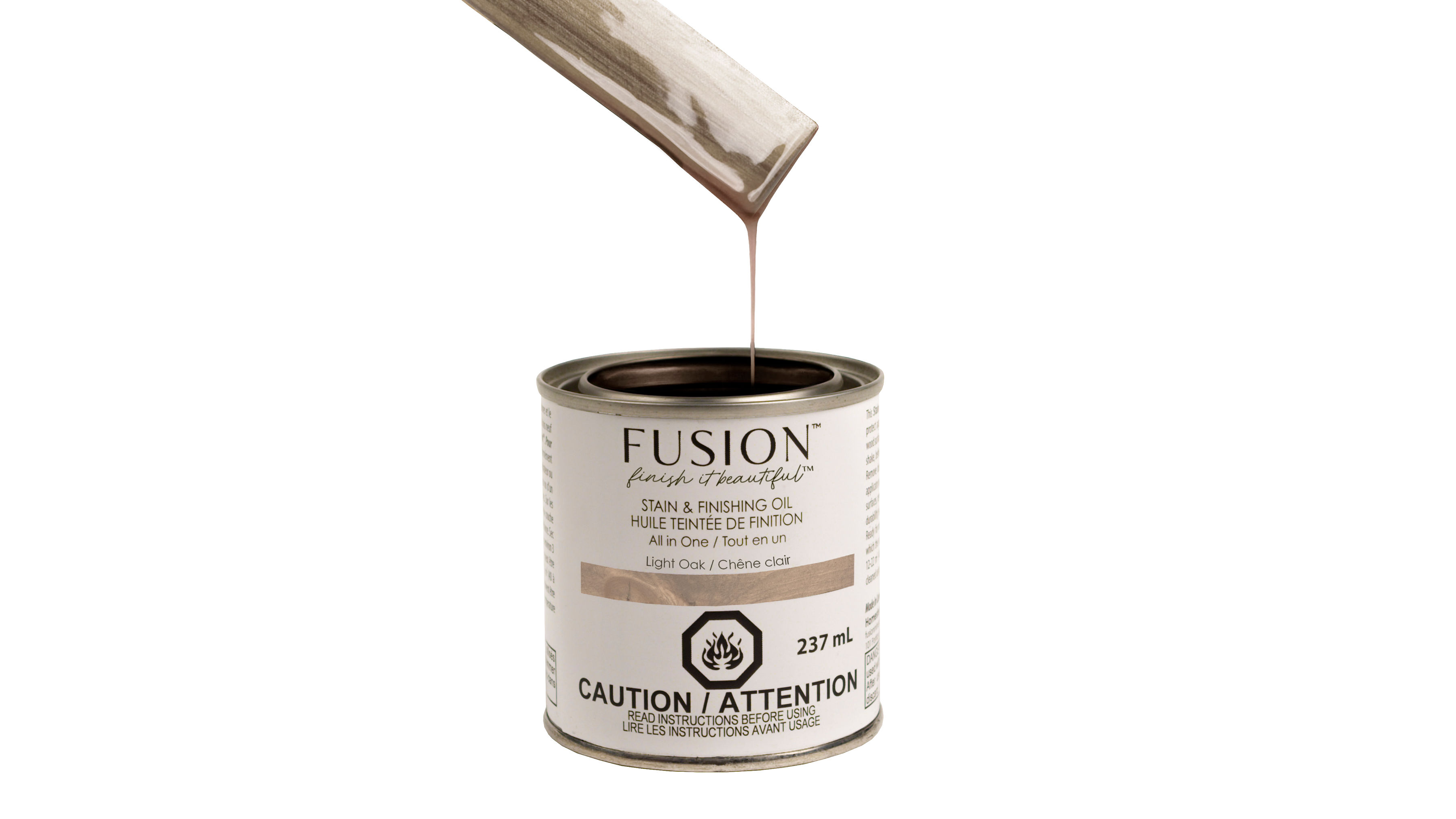 Light Oak -Stain and Finishing Oil   - 3