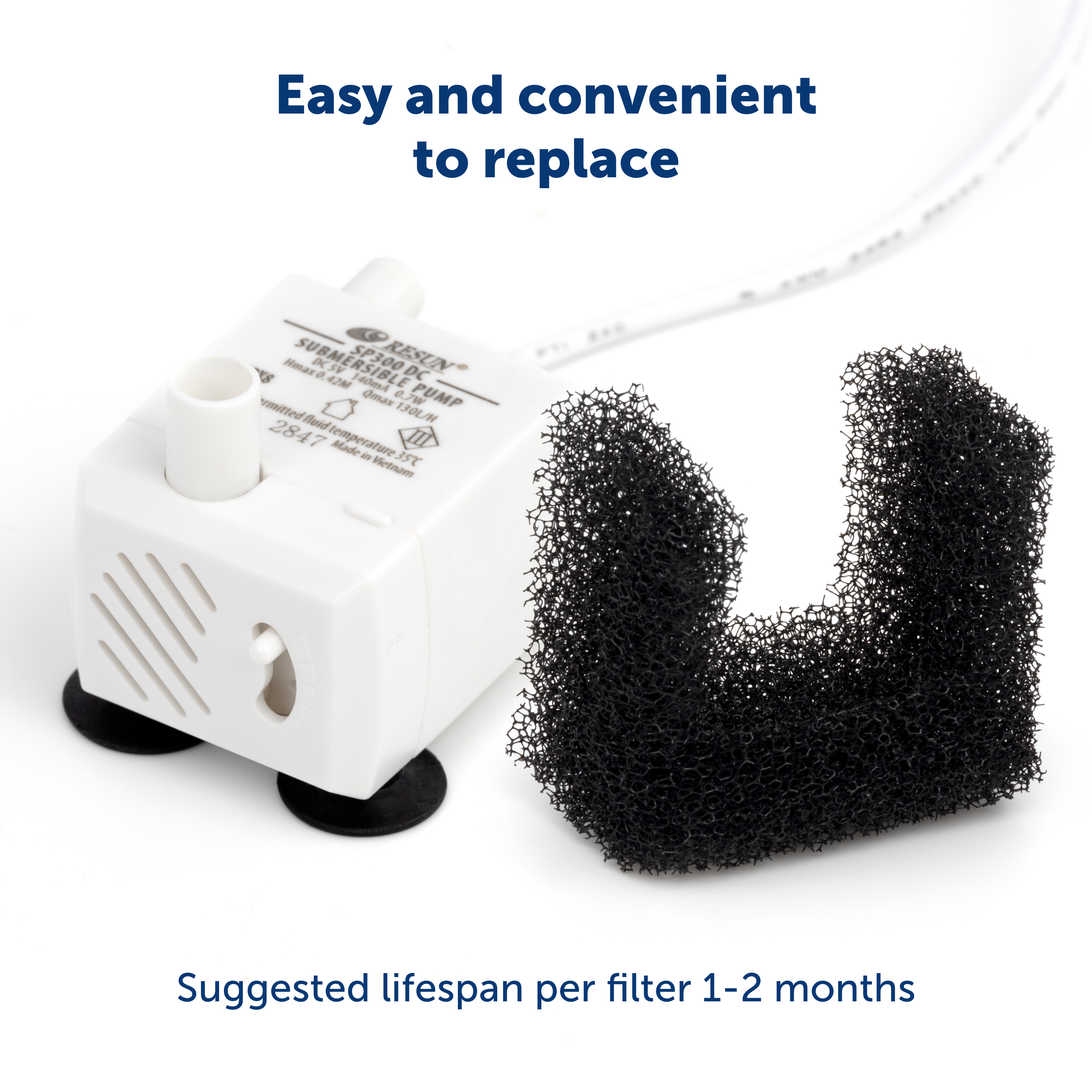 PetSafe Foam filter Pet fountain Viva Pet - Durable