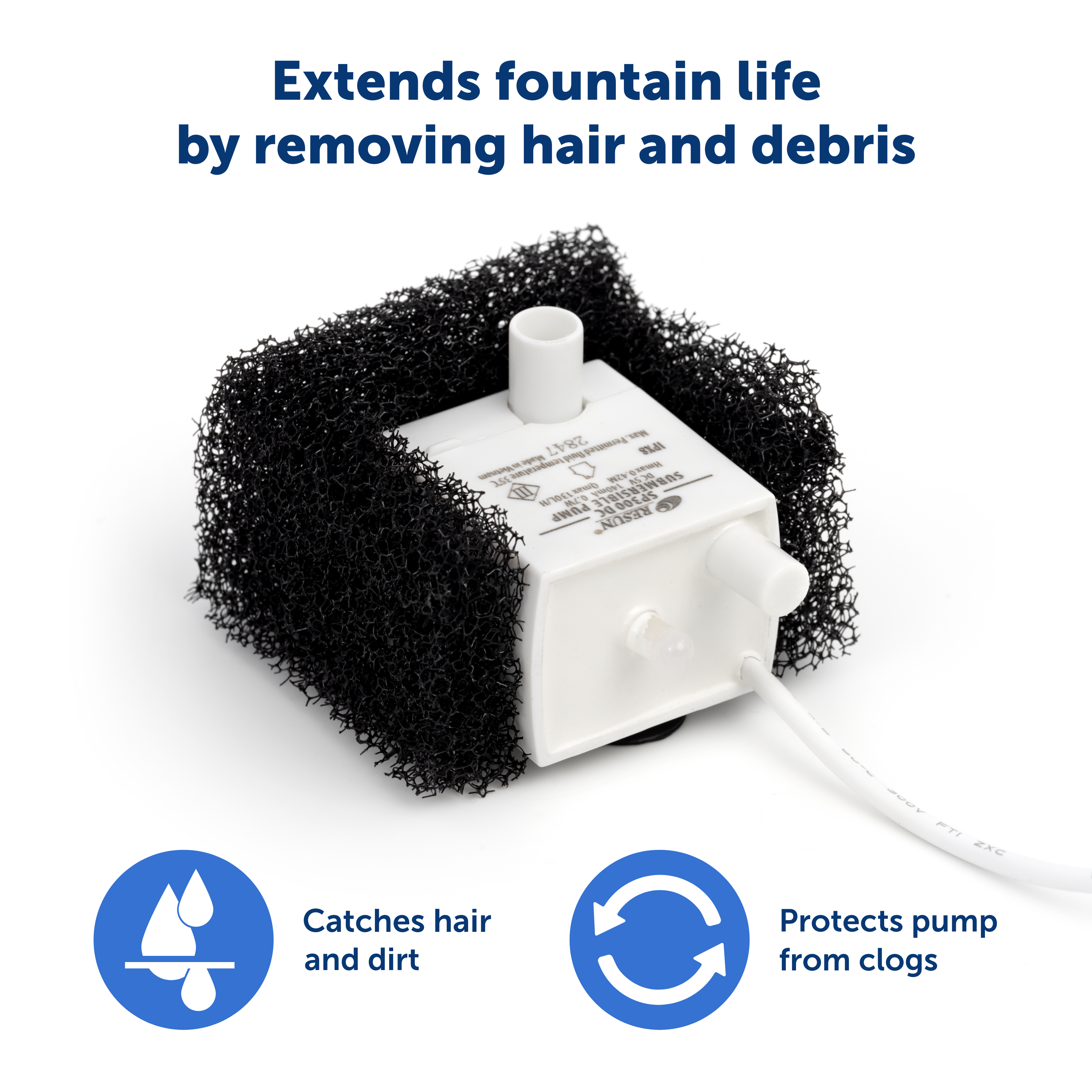 PetSafe Foam filter Pet fountain Viva Pet - Drink
