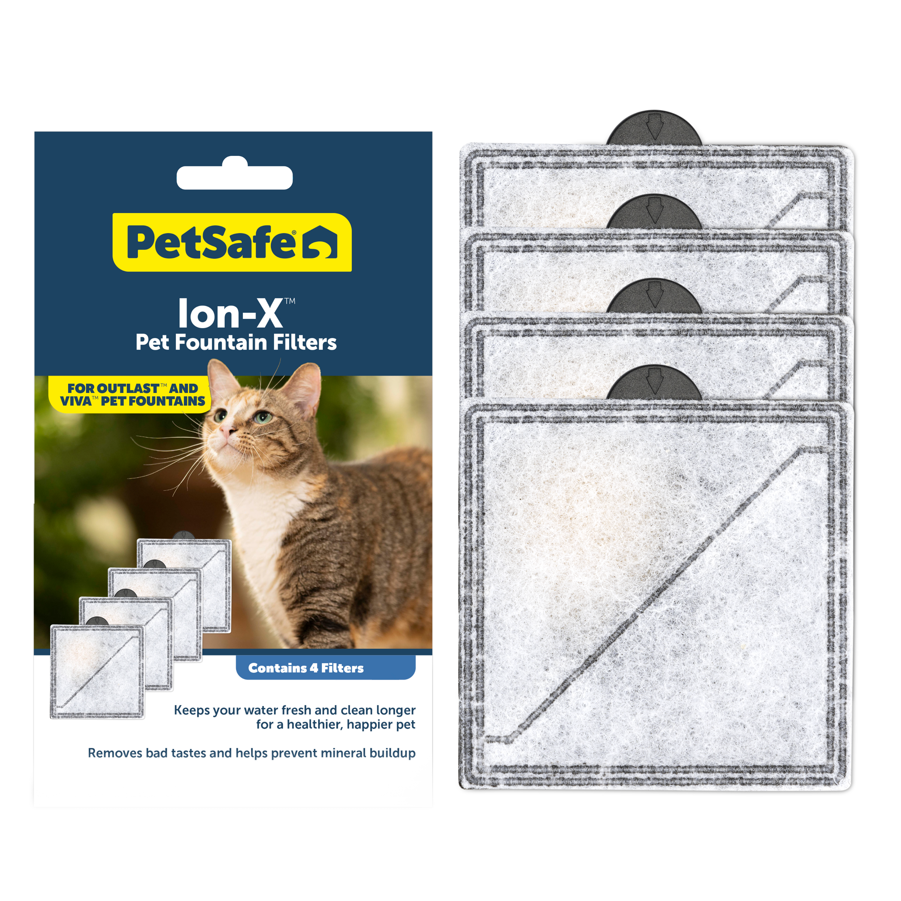 PetSafe Ion-X filter Vattenfontän Outlast & Viva Pet