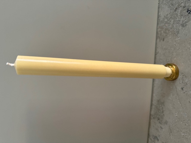ANANAS Slottsljus 100% stearin SVANEN 3X30cm - 3