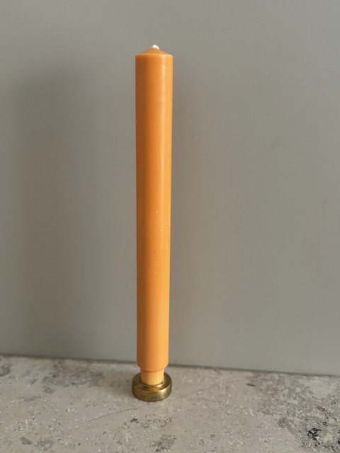CHEDDAR  Slottsljus 100% stearin SVANEN 3X30cm - 3