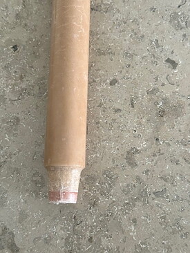 BEIGE  Slottsljus 100% stearin SVANEN 3X30cm