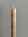 BEIGE  Slottsljus 100% stearin SVANEN 3X30cm