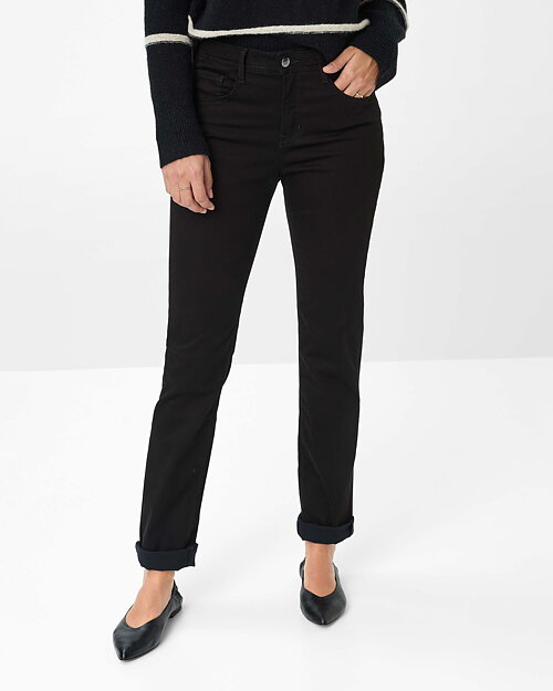 Jeans Carola svart lyocellblandning