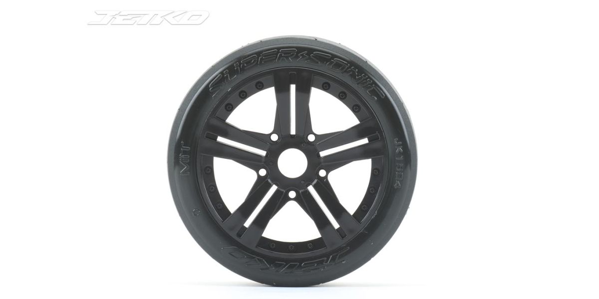 Jetko EX Super Sonic 1:8 Buggy Belted Tyre Black Wheels 17mm Hex (2) - 2