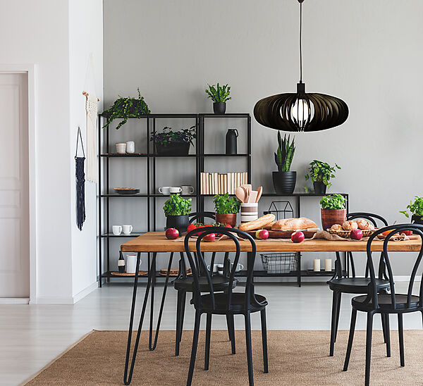Taklampa Arcos Svart - Aneta - 2