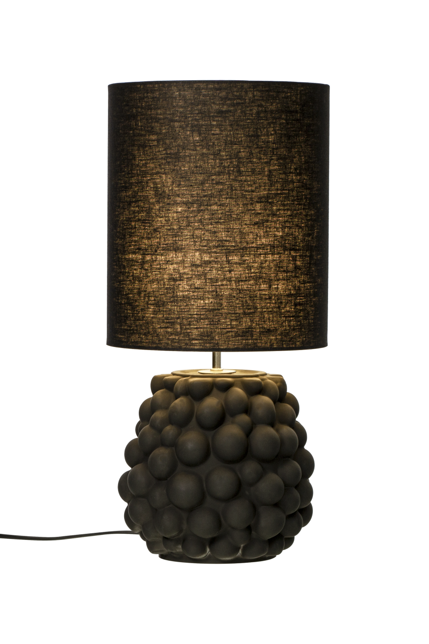 Bordlampa Bubbles Svart - Aneta