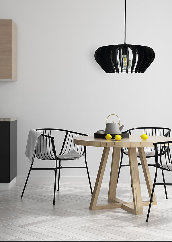 Taklampa Calyps Svart - Aneta - 2