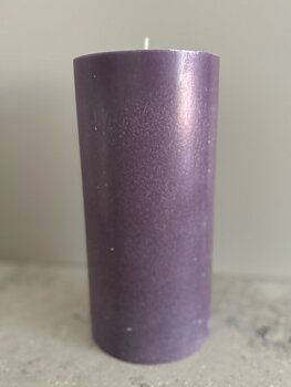 BLÅBÄR  Blockljus SVANEN 100%  stearin 9,6X20 cm