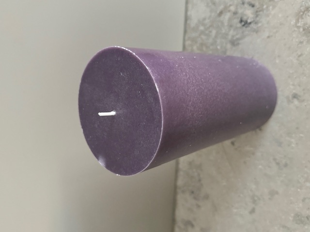 BLÅBÄR  Blockljus SVANEN 100%  stearin 9,6X20 cm - 2