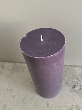 BLÅBÄR  Blockljus SVANEN 100%  stearin 9,6X20 cm