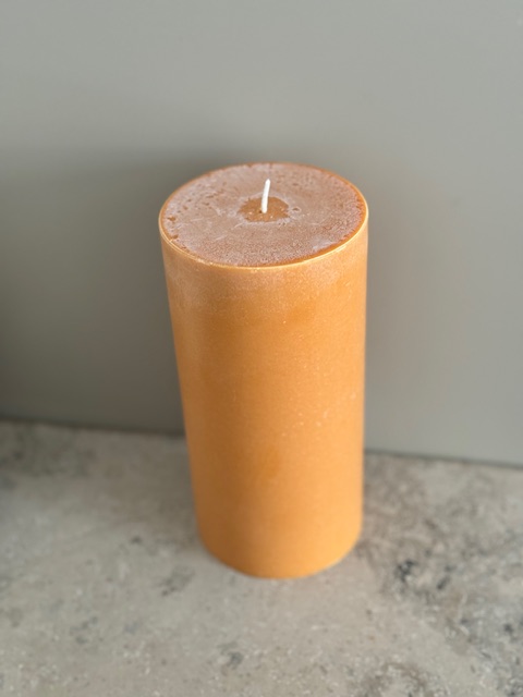 CHEDDAR  Blockljus SVANEN 100%  stearin 9,6X20 cm - 2