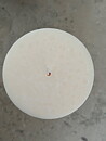 IVORY  Pillars SWAN-label 100% stearin 9,6x20cm