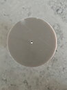 LINEN Pillars SWAN-label 100% stearin 9,6x20cm