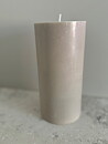 LINEN Pillars SWAN-label 100% stearin 9,6x20cm