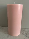 LIGHTPINK Pillars SWAN-label 100% stearin 9,6x20cm