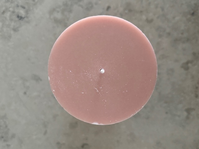 LIGHTPINK Pillars SWAN-label 100% stearin 9,6x20cm - 3