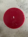 DARKRED Pillars SWAN-label 100% stearin 9,6x20cm
